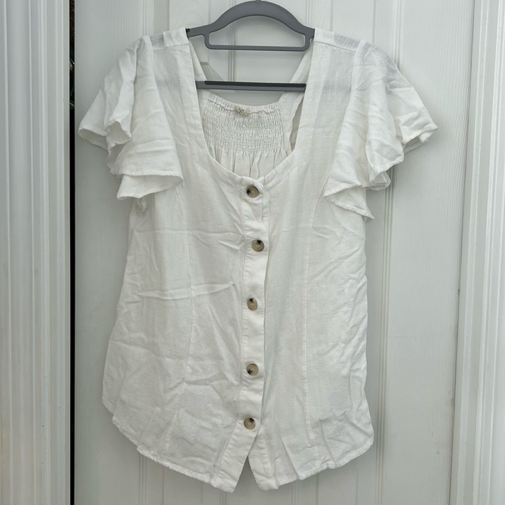Jodifl white shirt size medium